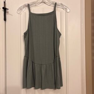 Maurices Flowy Green Tank